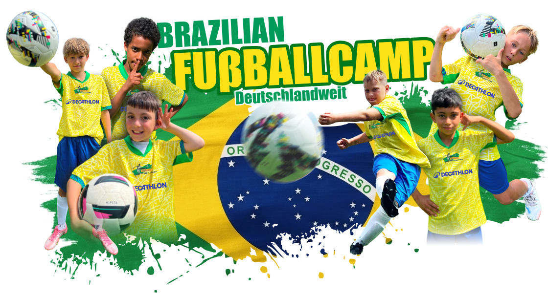 Junge Fußballspieler beim Brazilian Fussballcamp